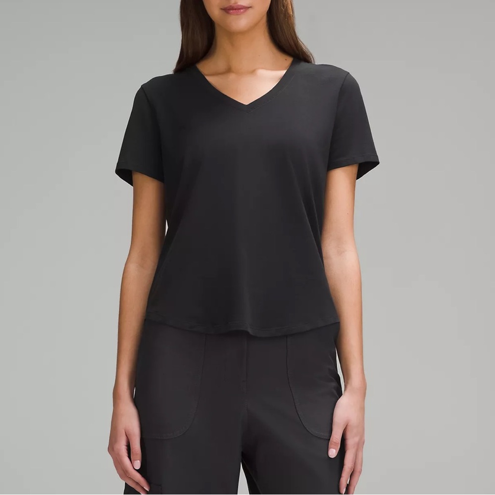 Lululemon Black V-Neck Top